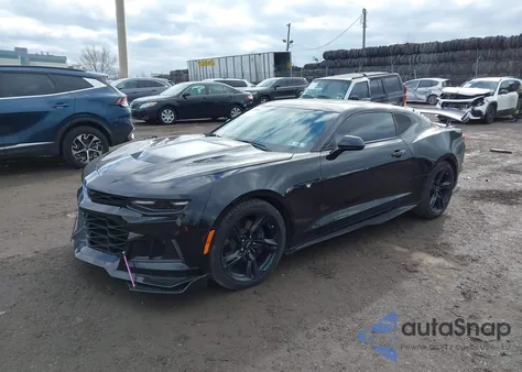 2021 Chevrolet Camaro Rwd Lt1 из США, поврежденный, VIN 1G1FF1R77M0141497